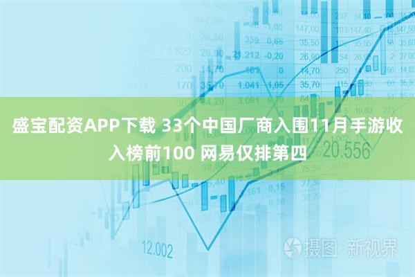盛宝配资APP下载 33个中国厂商入围11月手游收入榜前100 网易仅排第四