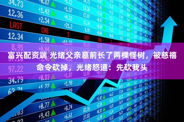 富兴配资端 光绪父亲墓前长了两棵怪树，被慈禧命令砍掉，光绪怒道：先砍我头